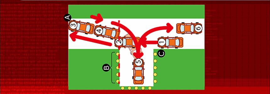 みんな苦手なバックをマスター 縦列駐車や方向変換 車庫入れ の方法を動画で解説 公式 菊名ドライビングスクール 神奈川県横浜市の自動車学校